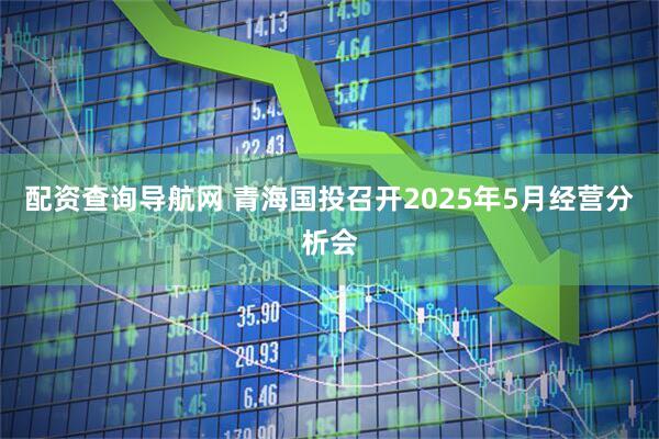 配资查询导航网 青海国投召开2025年5月经营分析会